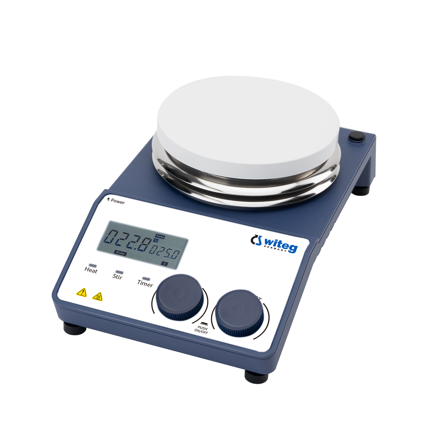 Magnetrührer digital mit Heizung MSH-R