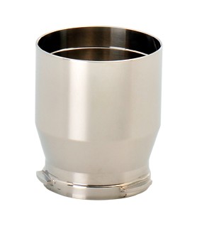 Stainless steel funnel with spin-lock connection for SF11/SF10