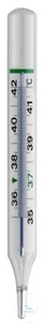Clinical thermometer oval form