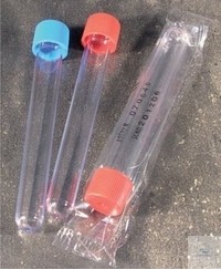 Test tubes 10 ml cylindrical screw cap
