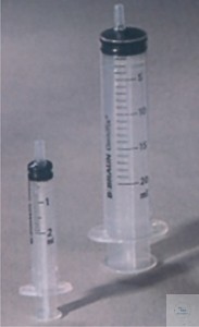 Sterile disposable syringes (3-component Luer)