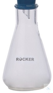 Receiver flask 125ml borosilicate glass for VF5/8