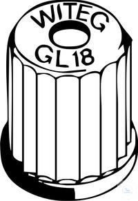Schraubkappen GL18 Bohrung