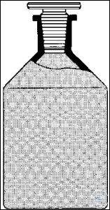 Bottles conical shoulder