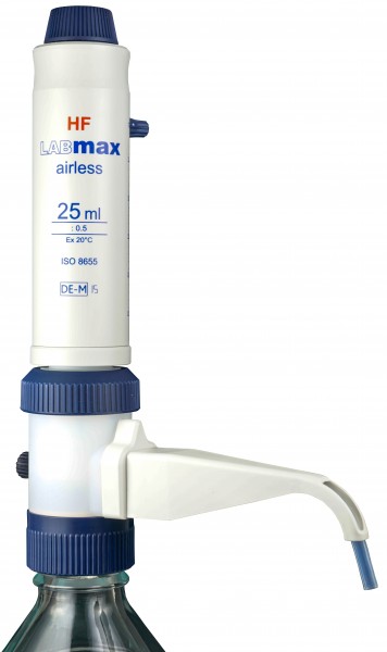 Bottle-top dispenser LABMAX airless HF