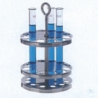 Test tube rack round