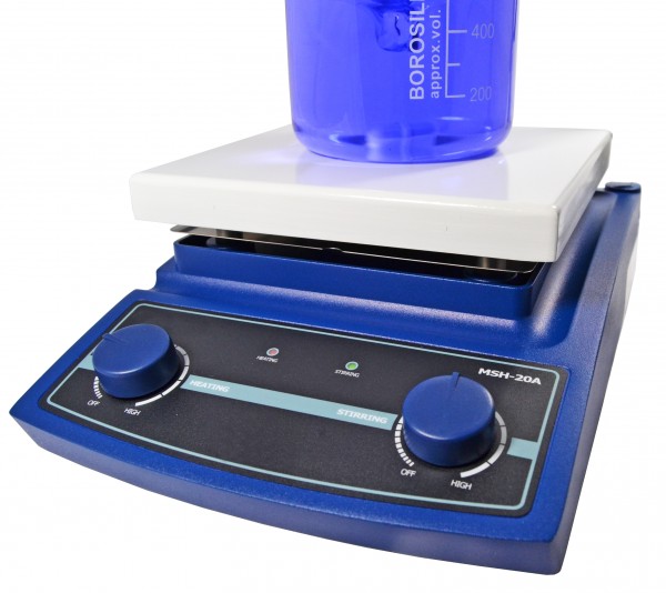 Magnetic stirrer with hotplate MSH-A analog, 70°C to 380°C, up to 1500rpm