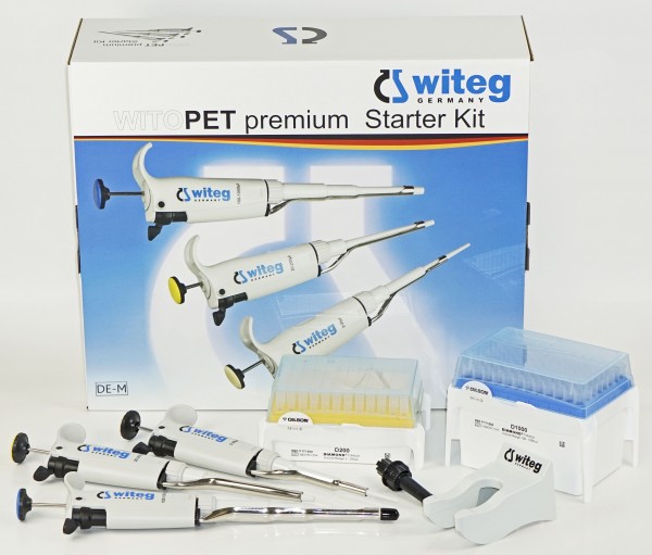 Microliter pipettes Witopet premium Starter-Kit