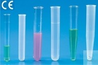 Disposable test tubes PP 10ml with rim