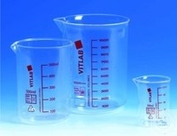 Griffin beaker 3000 ml PMP crystal clear