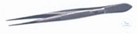 Pinzette L:200mm Stahl spitz
