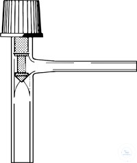 Vacuum stopcock with needle valve and O-ring seal