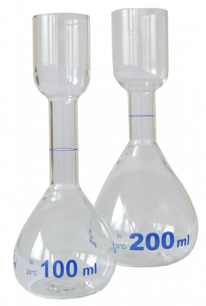 Volumetric flasks for sugar analysis, article number 3 671 100 - 3 671 200