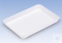 Tray 355 x 255 x 40 mm white HDPE